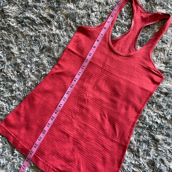 Lululemon Cool Racerback Striped Women’s Tank Top - Picture 6 of 7